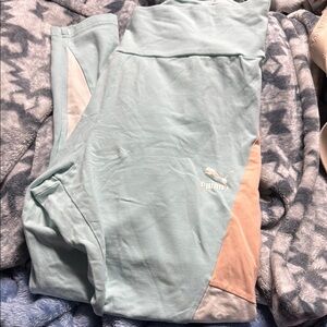 Puma Kids Mint and Peach Bottoms